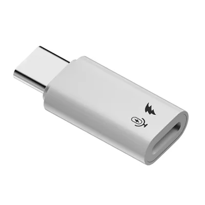 8 Pin Female to Type-C Male Mini Adapter Portable Sound Card Audio Converter