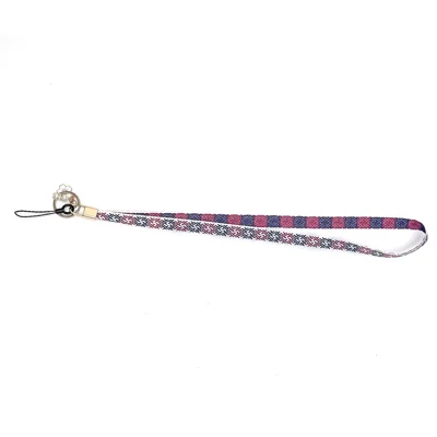 80 cm Mobiltelefonlanyard Blompendel Tvärbodyslanyard Telefon Handvristband Halslanyard Axellina - Mörkblå