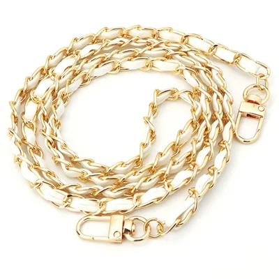 120cm Universal Phone Lanyard Metal Cell Phone Chain Anti-Theft Crossbody Strap - White+Door Buckle
