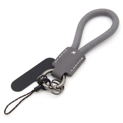 14cm Cell Phone Lanyard Anti Lost Stylish Strap for Mobile Devices - Grey