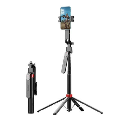 Q185 AI Selfie Stick Handheld Gimbal Stabilizer Smart Auto-Tracking Phone Live Streaming Stand