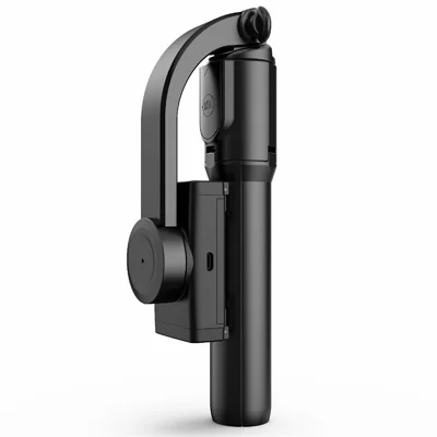 H5 Single Axis Stabilizer Smartphone Gimbal Extendable Selfie Stick Tripod with Bluetooth-Compatible Shutter - Black