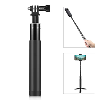 PULUZ PU814 73.5cm Bullet Time Invisible Selfie Stick for Insta360 ONE RS / X3 / X2 Extension Rod