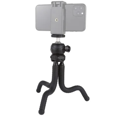 PULUZ PU435 Size S Flexible Legs Octopus Tripod 2kg Load 1 / 4 Screw Selfie Stick, 25 x 4.5cm