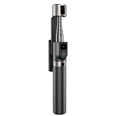 DUDAO F18 Selfie Stick Tripod Stand Extendable Cell Phone Tripod 360° Rotation Stabilizer for Live Streaming - Black