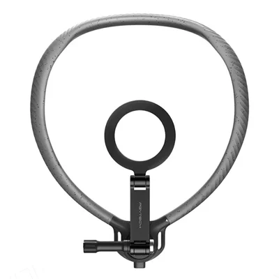 PGYTECH P-GM-392 Magnetic Neck Mount for Phones, POV/Vlog Selfie Mount Hand Free Phone Neck Holder - Grey