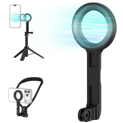 VRIG 360 graden draaibare magnetische telefoonhouder multifunctionele selfie stick fototripod