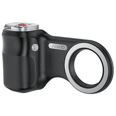YESIDO SF39 Magnetischer Handy-Kamera-Griff mit Bluetooth-fähigem Fernauslöser für Fotografie - Schwarz