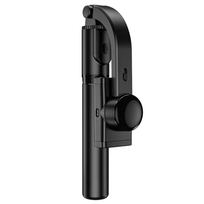 JAWASAI R15 Handheld Gimbal Stabilizer Selfie Stick AR Anti-Shake Remote Control Tripod Stand for Vlog Travel Photography - Black