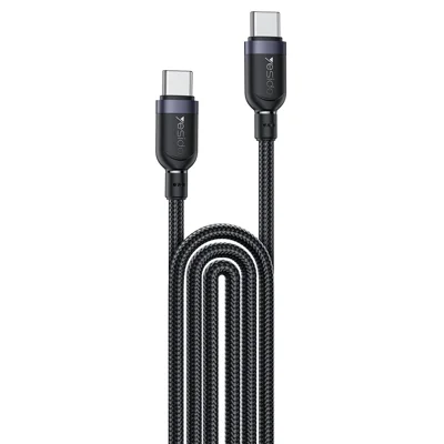 YESIDO CA194 USB C to USB C Cable 3m 60W Fast Charging Data Sync Cord for Laptop  /  Smartphone