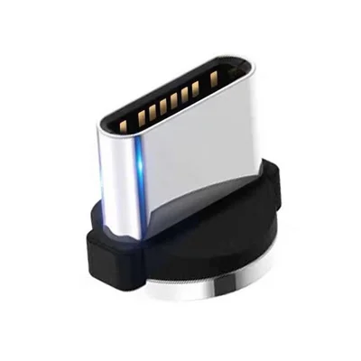 Adattatore di Ricarica Magnetico di Tipo C Spina Antipolvere Connettore Compatibile con Cavo di Ricarica Magnetico
