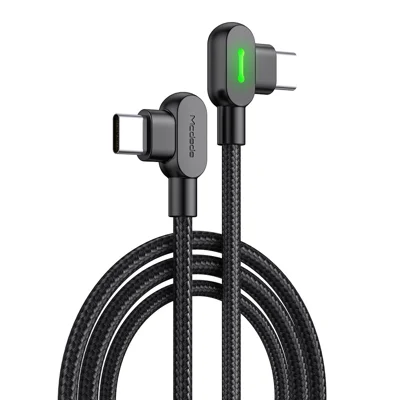 MCDODO CA-808 for iPhone 15 Series Elbow Design Type-C to Type-C Data Sync Charging Cable, 2M