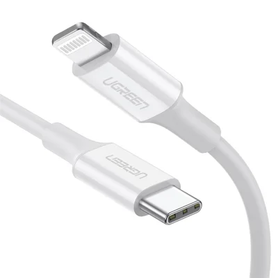 UGREEN für iPhone 15 Serie 2 m Hochgeschwindigkeits-Datenübertragungskabel MFI-zertifiziert Typ-C auf Lightning 3 A PD-Schnellladekabel