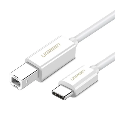 Câble d'imprimante UGREEN 1,5 m pour Epson/MacBook Pro/HP/Canon/Brother/Samsung USB C vers USB B 2.0