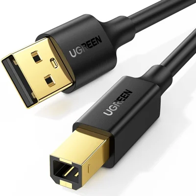 UGREEN 2m For HP Canon Epson USB 2.0 Cabo da Impressora Cabo USB Tipo B Macho para A Macho