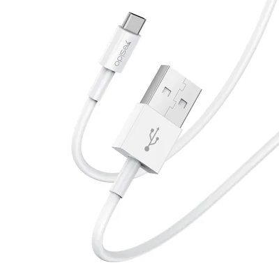 YESIDO CA22 2A Type-C Charging Cable Anti-Stretch PVC Flexible 1.2m USB Data Cable