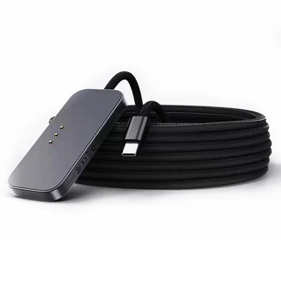 Chargeur sans fil magnétique pour iPad Air 13 (2025) / (2024) / Pro 12.9 (2022) / (2021) / (2020) / (2018) Chargeur rapide avec câble USB-C Connecteur intelligent