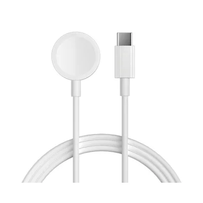 DEVIA Kintone Series for Apple Watch Type-C Magnetic Charger with 1m Charging Cable - White