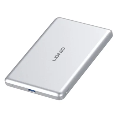 LDNIO PQ32 5000mAh 15W Power Bank Magnetico Wireless 20W Uscita USB-C per Telefoni - Argento