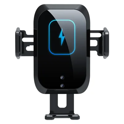 Chargeur sans fil pour voiture X11 3 axes 15 W, support de téléphone avec ventilation et support de tableau de bord, chargeur allume-cigare QC3.0