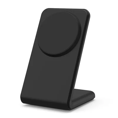 M2 15 W trådløs opladerstol til iPhone 12 / 13 / 14 / 15-serien, magnetisk trådløs oplader (CE FCC ROHS UKCA) - Sort