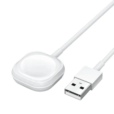 OJD-86 For Apple Watch Wireless Charger USB Cable Watch Charging Cradle - White