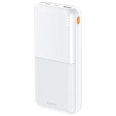 REMAX RPP-26 Lango II Series 2.4A Fast Charging Power Bank 20000mAh Portable Phone Charger - White