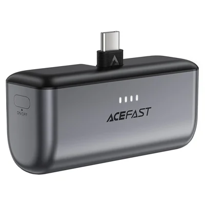 ACEFAST M9-5000 PD 20W Fast Charging 5000mAh Power Bank Battery with Foldable USB-C Plug