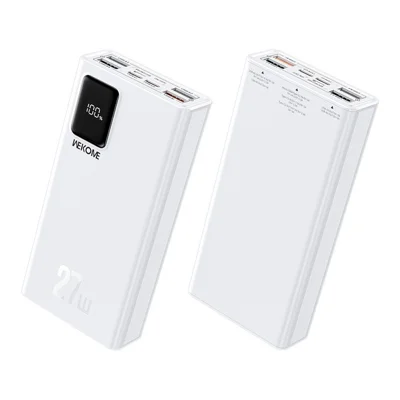 WEKOME WP-93 Kinkong Dinba 27W High-power Power Bank (20000mah) - White