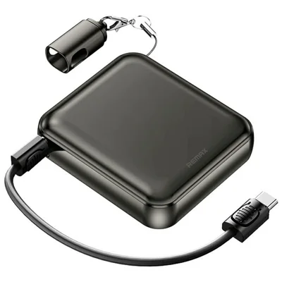 REMAX FC-07 20000mAh Power Bank 22,5 W szybkie ładowanie miniaturowy charger z aluminium z linką - Tarnish
