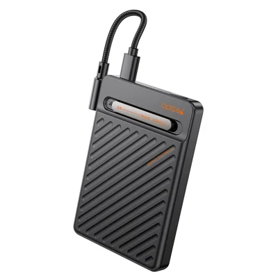 YESIDO YP77 Magnetic Wireless Charging 5000mAh Phone Power Bank with Built-in Cable + Kickstand