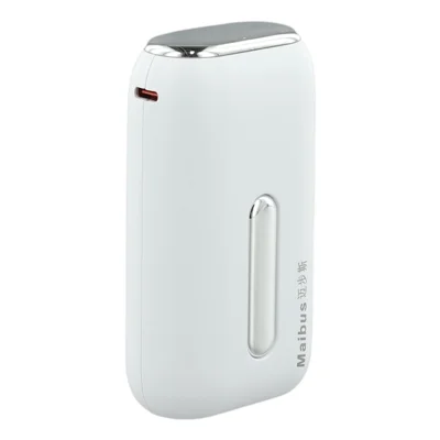 MAIBUS 10000mAh Power Bank 37W Fast Charging Portable Charger for Mobile Devices - White