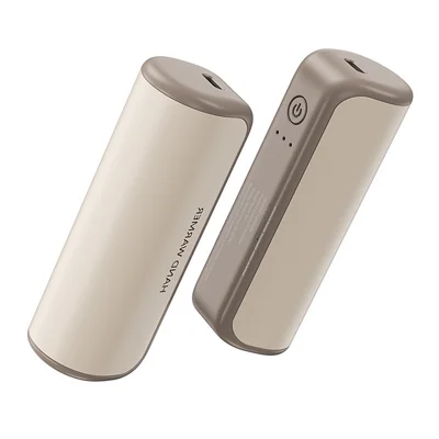 A404 2 w 1 3000 mAh Mini Power Bank 3 ustawienia temperatury Szybkie ogrzewanie Magnetyczna grzałka rąk - Biały
