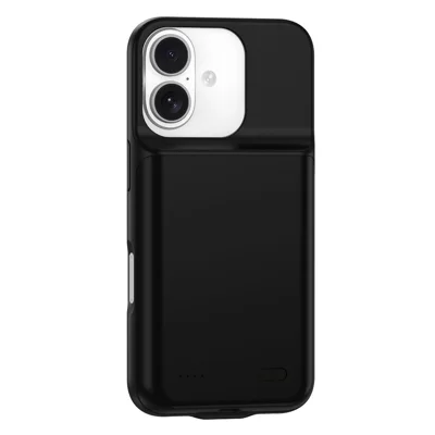 Y Series For iPhone 17 Wireless Charging Power Bank 7000mAh Battery Case Portable Charger Protective Cover - Black
