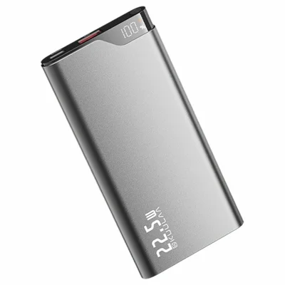 KUULAA KL-YD70 10000mAh Powerbank 22,5W Snabbladdning Bärbar Mobilladdare Ultratunn Metalldesign - Tarnish
