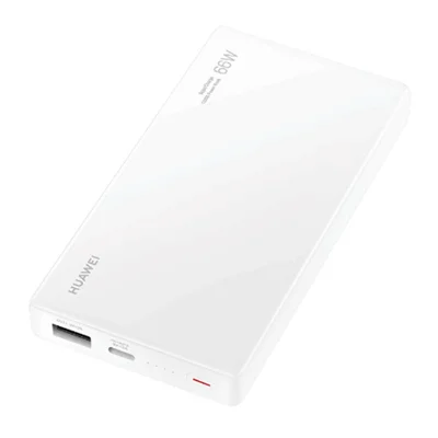 HUAWEI P0001 Power Bank 66W 12000mAh Múltiplos Protocolos Carregamento Rápido Bidirecional Bateria Externa - Branco