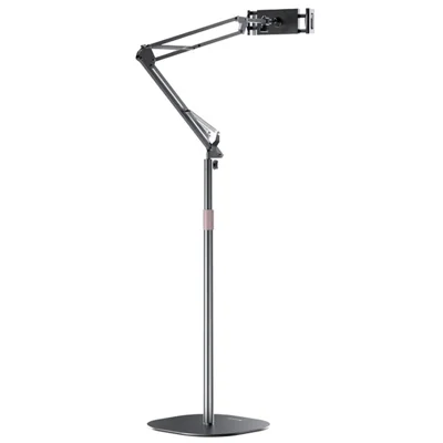 YESIDO C295 Holder Floor Stand Aluminum Alloy Lazy Phone Phone Bracket