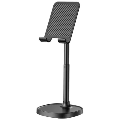 JOPREE X66plus Adjustable Height Desktop Tablet Stand ABS + Aluminum Alloy Phone Holder Bracket - Black