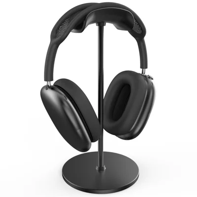 AHASTYLE WG120 Headphones Stand For AirPods Max / Beats Aluminum Non-Slip Detachable Headset Holder - Black