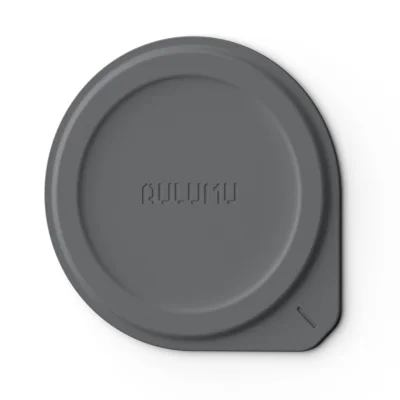 RUAULUMU AC01 Patin magnétique ultra-fin, autocollant réutilisable pour téléphone, tableau de bord de voiture, cuisine, mur - Gris