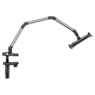 JAWASAI A300S Stojak na telefon, regulacja wysokości 68 cm, 4-osiowe ramię mechaniczne, obrót o 360°, uchwyt na tablet do użytku na biurku lub przy łóżku – styl tabletu