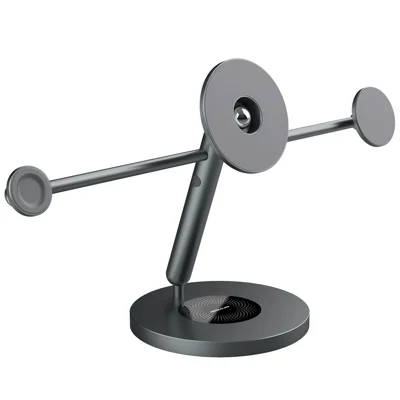 NILLKIN SnapBracnch Modular Enheder Station Magnetisk Holder til Mobiltelefoner og Tablets med 360-graders Roterende Fod (Multitask Version)