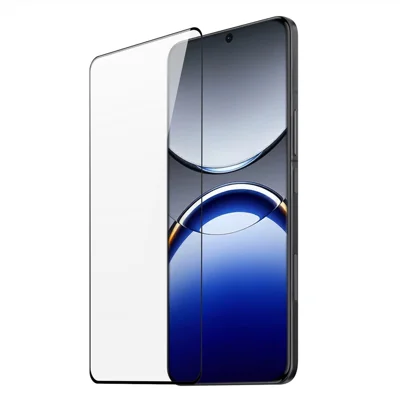 DUX DUCIS For Oppo Find X8 Pro 5G Glass Film  Full Screen Protector 3D Curved Screen Medium Alumina Glass Hot Bending Full Glue Film - Black