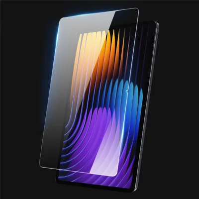 Película de vidrio para Xiaomi Poco Pad X1 / Pad 8 Pro / Pad 8 / Pad 7 Pro / Pad 7 / Pad 7, protector de pantalla DUX DUCIS, ultra claro, 0,33 mm, película de vidrio aluminosilicato medio - transparente