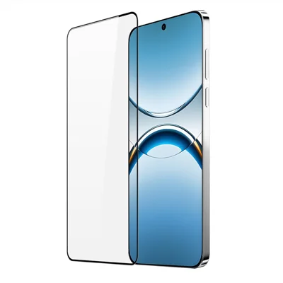 DUX DUCIS For Oppo Find X8 5G Glass Film  Full Screen Protector 2.5D Flat Screen Medium Alumina Glass HD Clear Film - Black
