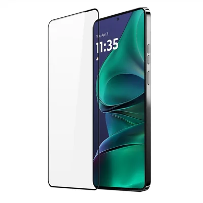 DUX DUCIS For Motorola Moto G Stylus 5G (2025) / Motorola Edge 60 Stylus 5G Glass Film   Full Screen Protector 2.5D Flat Screen Medium Alumina Glass HD Clear Film - Black