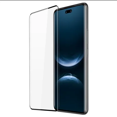 DUX DUCIS For Huawei nova 14 Ultra 5G / Huawei nova 14 Pro 5G Glass Film  Full Screen Protector 3D Curved Screen Medium Alumina Glass Hot Bending Full Glue Film - Black