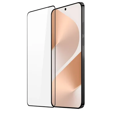 DUX DUCIS For Huawei Pura 80 Glass Film   Full Screen Protector 2.5D Flat Screen Medium Alumina Glass HD Clear Film - Black