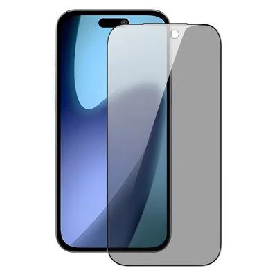 DUX DUCIS For iPhone 17 Pro Max Glass Film  Anti Spy Full Screen Protector 2.5D Flat Screen Full Glue High Aluminium-silicon Glass Film - Black