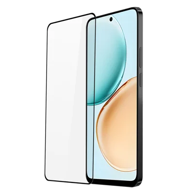 DUX DUCIS For Honor X7c 5G / Honor X7c 4G / Honor 400 Smart 5G / 4G / X7d 4G Glass Film   Full Screen Protector 2.5D Flat Screen Medium Alumina Glass HD Clear Film - Black